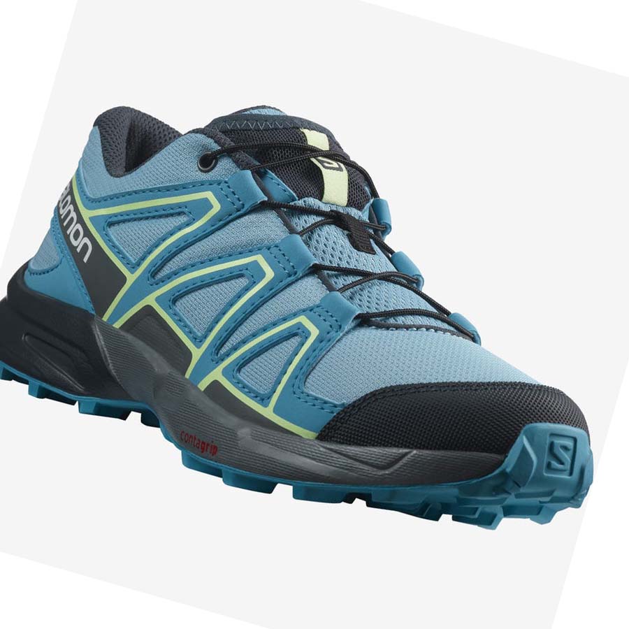 Tenis Para Trail Running Salomon SPEEDCROSS Niños Azules | MX 2024SGL